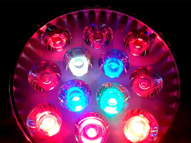 Многоцветная ЛЭД лампа Мультиколорный LED