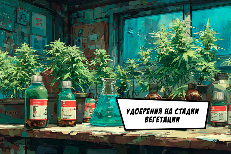 Удобрения на стадии вегетации